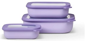 Scatole per alimenti in set da 3 Vivid lilac - Mepal