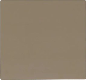 Tavolo bar pub ristorante 80x80 cm per esterno base bianca piano HPL Tortora H 74