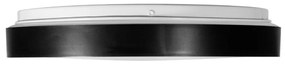 Plafoniera LED Rotonda 24W Ø385mm CCT Bianco Variabile IP20 - Nera