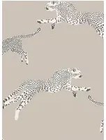 Jannelli & Volpi Carta da parati Leaping Cheetah Grasscloth - 26023