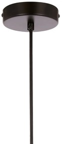 Lampadario nero con paralume in vetro ø 18 cm Spiega – Candellux Lighting