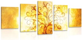 Quadri 5 pezzi – Albero della vita