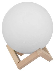 Lampada luna led 3D ricaricabile 15 cm