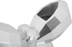 Vaso Butterfly Silver Cm 22,5X8X15