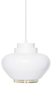 Artek - A333 Turnip Lampada a Sospensione Bianco/Ottone Artek