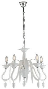 Lampadario Neoclassico Estefan 5x E14 FAN EUROPE