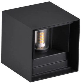 Applique da esterno KIOTO 1xG9/5W/230V IP44 nero