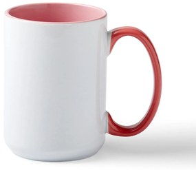 Tazza rossa 440 ml da personalizzare Cricut