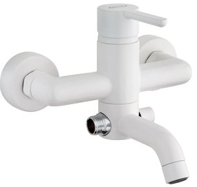 Rubinetto per vasca Cloud bianco spazzolato JACUZZI RUBINETTERIA