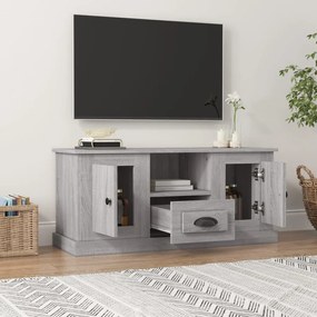 Mobile tv grigio sonoma 100x35,5x45 cm in legno multistrato