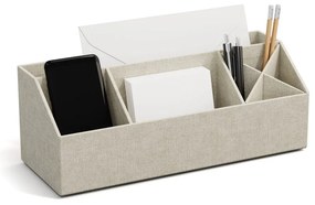 Organizer in cartone per cancelleria Elisa Canvas Paper Laminate – Bigso