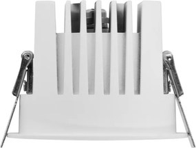 Faro da Incasso Bianco 12W Foro Ø75mm CCT 15°-55° con driver Philips Colore Bianco Variabile CCT