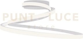 Plafoniera led coaster circolare bianca 40w 5440lm cct 3000k 4000k ...