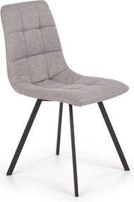 Sedia K402 materiale grigio
