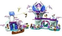 Lego disney 43215 la casa sullalbero incantata con 13 mini bamboline di principesse, gioco per bambini 7+, set disney 100