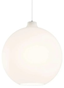 Louis Poulsen - Wohlert Lampada a Sospensione Ø400 White Opal Glass Louis Poulsen