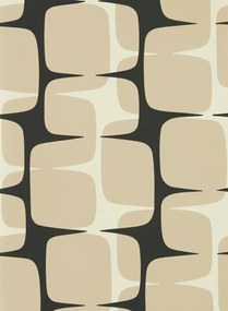 Scion Carta da parati Going Lohko - Powder/ Liquorice