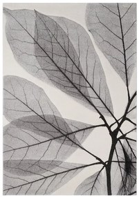 Tappeto Leaves natura beige chiaro, L 230 x L 160 cm