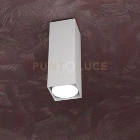 Area plafoniera tubo h.25 1 luce grigio 1127-pl25-gr