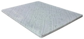 Topper in bambù e memory foam di NATUREA - 160 x 200 cm