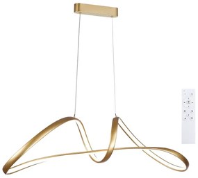 Brilagi-LED Lampadario dimmerabile su cavo TWISTER LED/60W/230V 3000-6000K oro + telecomando