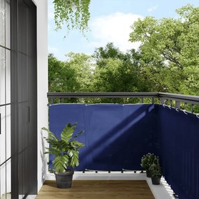 Paravento Da Balcone Blu 90x800 Cm 100% Poliestere Oxford /