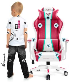 Sedia da Gaming Diablo X-One 2.0 Candy Rose: Kids Size