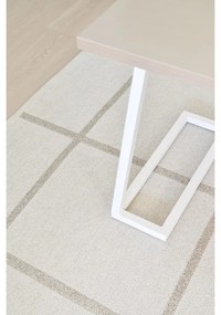 Passatoia da interno/esterno color crema 70x225 cm Ada Fossil – Pappelina