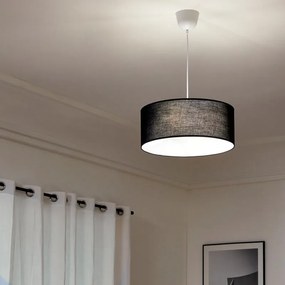 Lampadario Moderno Sitia nero 3x E27 INSPIRE