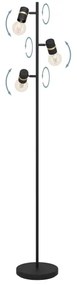 Eglo 900179 - Lampada da terra LURONE 3xE27/10W/230V