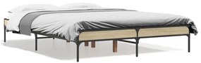 Giroletto Rovere Sonoma 120x200 Cm İn Legno Multistrato Metallo /