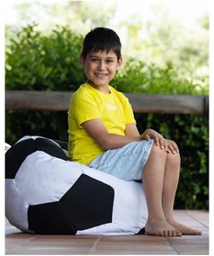 Borsa per bambini in bianco e nero Football - Floriane Garden