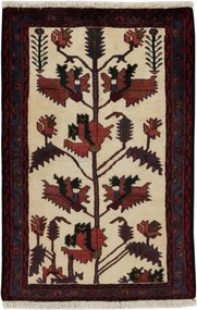 Persian Tappeto persiano 130x80 (Iran) Annodato A Mano