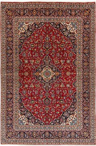 Kashan Tappeto 370x250 (Iran) Annodato A Mano