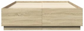 Giroletto rovere sonoma 150x200 cm in legno multistrato