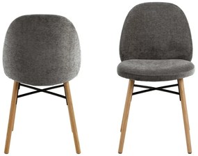 Sedia da pranzo grigia Sophia - Actona