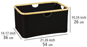 Cesto portabiancheria in tessuto 32 l Ecori - Wenko