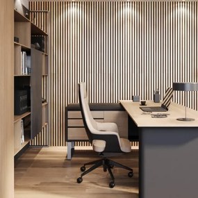 BATH DELUXE 54-240-11-86-12 - Pannello acustico VASALUND 240x52 cm rovere