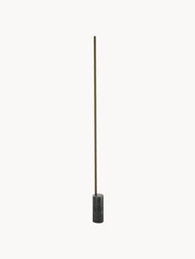 Lampada da terra a LED con luce regolabile e base in marmo Hilow Line