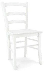 Set di 2 sedie APPIA in legno bianche