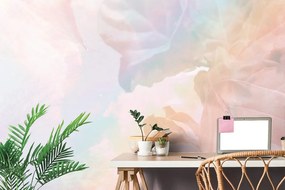 Carta da parati – Foglie Arcobaleno
