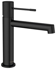 Sapho - Miscelatore per lavabo SOLARIS 20 cm nero opaco