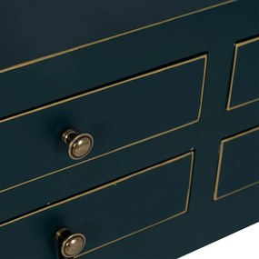 Consolle blu 26x85 cm Diana - Ixia