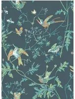 Cole & Son Carta da parati Hummingbirds Icons - Viridian