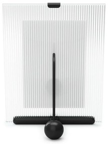 Cornice nera in vetro verticale con sostegno 16x20 cm Flute – Umbra