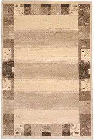 Gabbeh Tappeto 160x220 Beige (Indian) Annodato A Mano