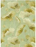 Sanderson Tapete Lotus Leaf - Oriental Green/ Olive