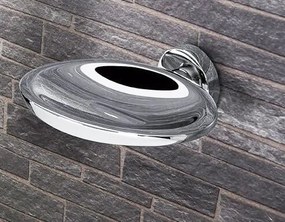 Colombo Plus W4901 Porta Sapone Inamovibile a muro in ottone cromo