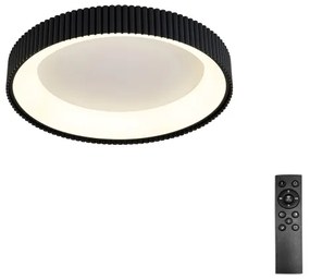 Brilagi - Plafoniera LED dimmerabile FALCON MODERN LED/30W/230V 40 cm nero + telecomando