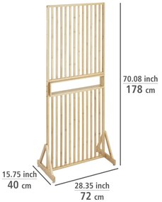 Schermo di bambù in colore naturale Kailua - Wenko